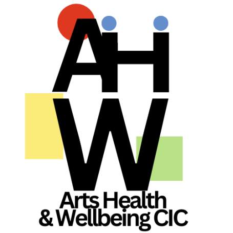 Arts Health and wellbeing logo, Arts in the community, Art Therapy, Leicester health